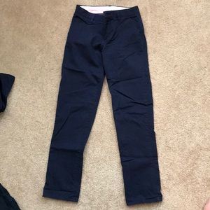 Gap kids navy blue 12 slim trousers uniform